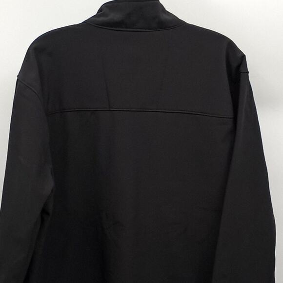 Hawk & Co. Men's NWT Athletic Black Stretch Soft Shell Performance Jacket 2XL - Picture 7 of 16